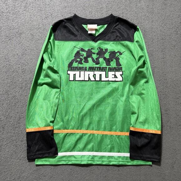 Nickelodeon Green and Black Teenage Mutant Ninja Turtles Youth Sweatshirt - Picture 1 of 7